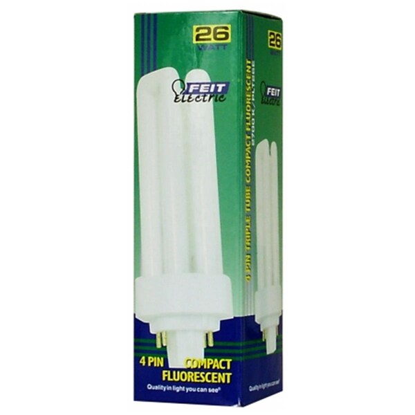 Feit Electric Compact Fluorescent 4 Pin Light Bulb FE308916 Zoro